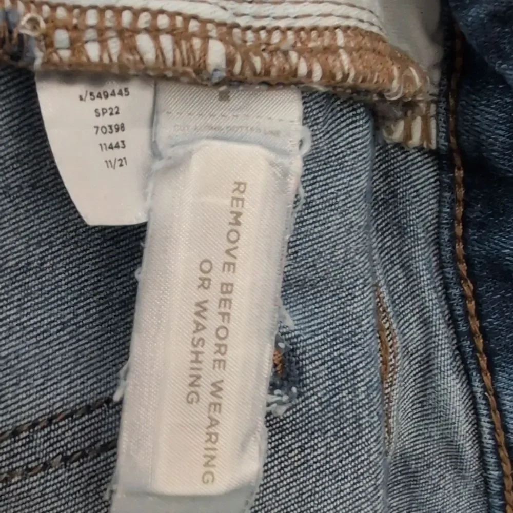 Classic Ann Taylor The Skinny Curvy Fit Blue Women's Jeans Size 12